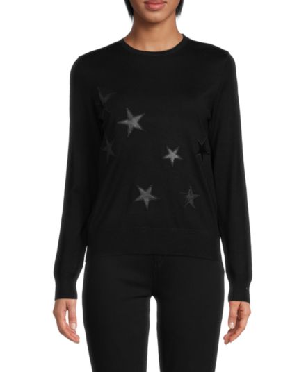Star Crewneck Sweater YAL New York