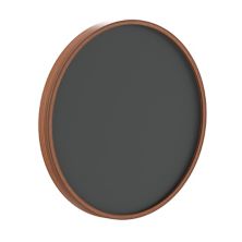 Emma And Oliver Burke Round Wall Mounted Magnetic Chalkboards With Eraser And Chalk Emma+Oliver