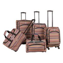 Набор чемоданов-спиннеров American Flyer Gold Coast из 5 предметов American Flyer