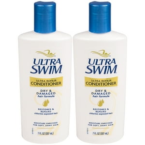 Ultra Swim Ultra Hydrating Chlorine Removal Conditioner, 7 oz (2 Pack) Ultra Swim