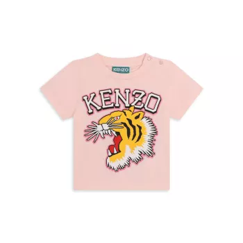 Baby's &amp; Little Kid's Graphic Logo Cotton T-Shirt KENZO