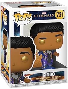 Funko POP Pop! Marvel: Eternals - Kingo Sack Lunch- POP 5 Multicolor Standard Funko