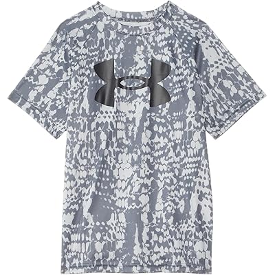 Tech Big Logo Short Sleeve (Big Kid) Under Armour Kids