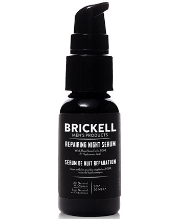 Восстанавливающая ночная сыворотка Brickell Men's Products, 1 унция. Brickell Mens Products