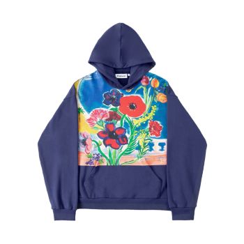 Floral Paint-Effect Sweatshirt Profound