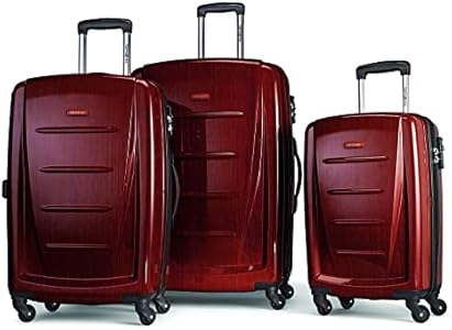 Samsonite Winfield 2 Hardside Luggage with Spinner Wheels, Brushed Anthracite, 2-Piece Set (20/24) Samsonite