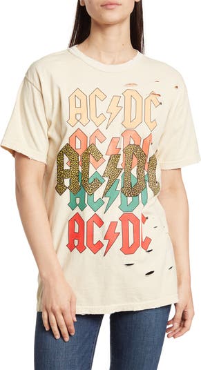 AC/DC Destruction Collage Graphic T-Shirt Philcos