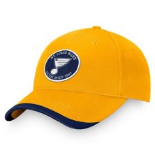 Men's Fanatics Branded Gold St. Louis Blues Fundamental Adjustable Hat Fanatics