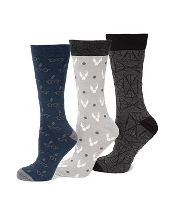Подарочный набор мужских носков, набор из 3 шт. Harry Potter