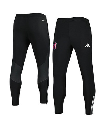 Мужские черные тренировочные брюки St. Louis City SC 2023 On-Field Team Crest AEROREADY Adidas
