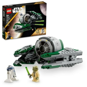 LEGO Star Wars: The Clone Wars Yoda’s Jedi Starfighter 75360 Star Wars Collectible for Kids Featuring Master Yoda Figure with Lightsaber Toy, Birthday Gift for 8 Year Olds or any Fan of The Clone Wars Lego