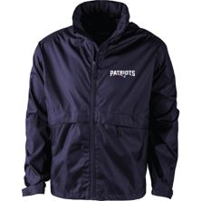 Мужская водонепроницаемая компактная легкая куртка с молнией во всю длину, темно-синяя мужская куртка Dunbrooke New England Patriots Circle Dunbrooke