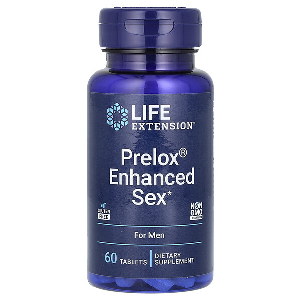 Prelox для улучшения сексуальной функции у мужчин - 60 таблеток - Life Extension Life Extension