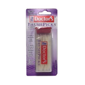 The Doctors Brush Picks To Remove Plaque And Food Particles - 120 Ea, 2 Pack The Doctor's