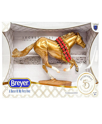 Лошади Традиционной серии, модель Секретариата золотого тона BREYER