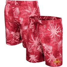 Men's Colosseum Cardinal Iowa State Cyclones What Else is New Swim Shorts Colosseum