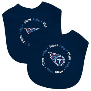 BabyFanatic Officially Licensed Unisex Baby Bibs 2 Pack - NFL Tennessee Titans Baby Fanatic