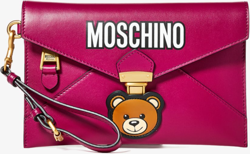 Moschino bear clutch store