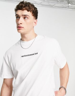 Oversize-футболка с принтом Night Addict и принтом спереди Night Addict