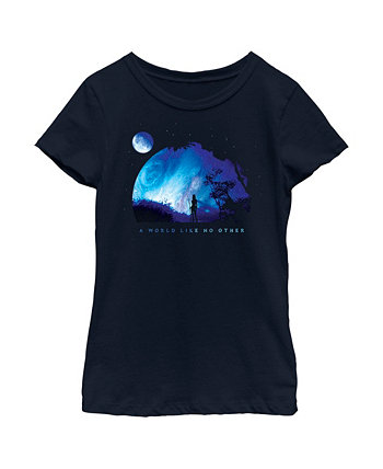 Girl's Avatar Neytiri A World Like No Other Child T-Shirt 20th Century Fox