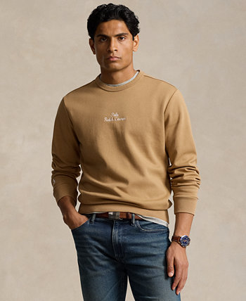 Men's Embroidered-Logo Double-Knit Sweatshirt Polo Ralph Lauren