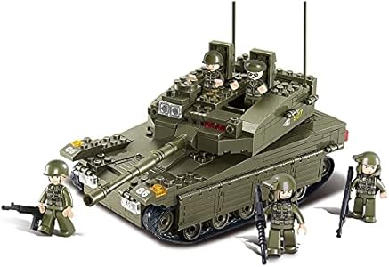 Sluban Merkava Tank 344 Pieces Building Blocks Set Sluban