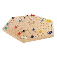 Hey! Play! 6-Player Wooden Strategic Thinking Game Hey! Play!