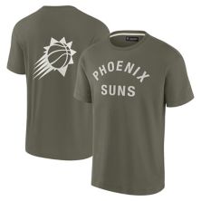Унисекс Fanatics Signature Olive Phoenix Suns Elements Супермягкая футболка с короткими рукавами Fanatics Signature