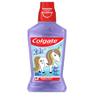 Colgate Kids Mouthwash, Unicorn, Bubble Fruit, 16.9 fl oz Visit the Colgate Store