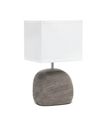Керамическая настольная лампа Bedrock Simple Designs