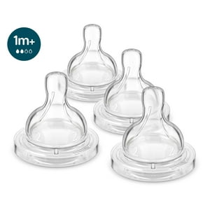 Philips Avent Anti-colic Baby Bottle Flow 2 Nipple, 4pk, SCY762/04 Avent