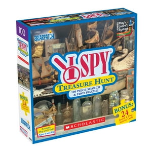 Briarpatch | I Spy Treasure Hunt 100 Piece Jigsaw Puzzle, Ages 5+ University Games