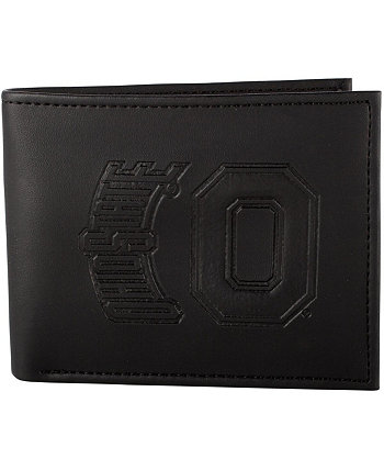 Мужской черный бумажник с двойным сгибом Ohio State Buckeyes Hybrid EVERGREEN ENTERPRISES
