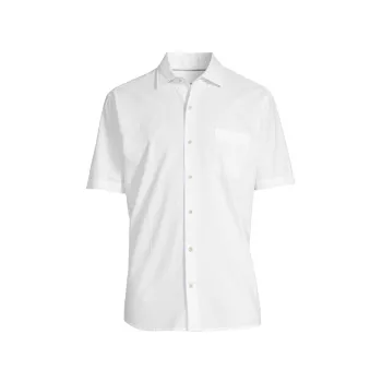 Crown Seaward Seersucker Cotton Sport Shirt Peter Millar