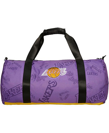 Мужская и женская спортивная сумка с логотипом команды Los Angeles Lakers Mitchell & Ness
