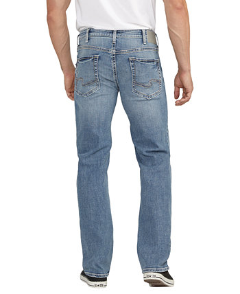 Мужские джинсы прямого кроя Gordie свободного кроя Silver Jeans Co.