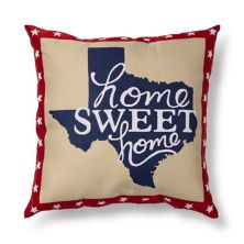 Декоративная подушка Texas Home Sweet Home Unbranded