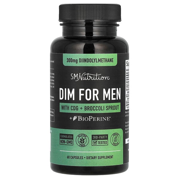 DIM для мужчин, 300 мг, 60 капсул SMNutrition