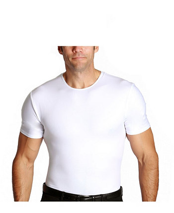 Мужская футболка с круглым вырезом с короткими рукавами и длинными рукавами для мужчин и женщин Instaslim