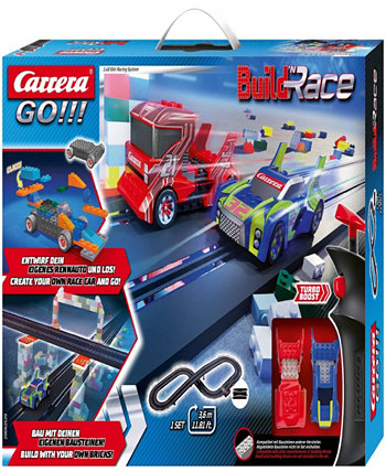 Go Build 'N Race 11.81' Набор гоночных трасс для игровых автоматов с электроприводом Carrera