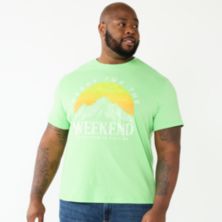 Big & Tall &#34;Ready for the Weekend&#34; Graphic Tee Generic