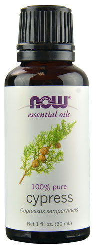 NOW Essential Oils Cypress — 1 жидкая унция NOW Foods