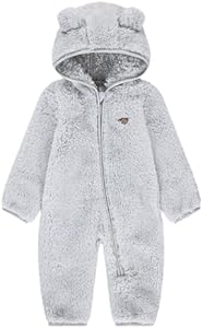 HUGGIES Unisex Baby Sherpa Footed Snow Suit Huggies