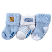 Baby Boy Socks Set, Blue Bear Luvable Friends