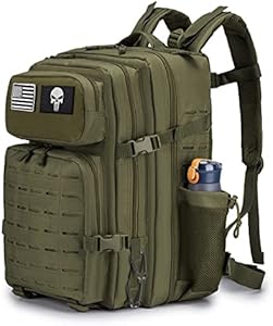 Рюкзак для походов COSCOOA Tactical Military, 45L Waterproof Army Pack Rucksack COSCOOA