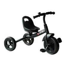 Детский трехколесный велосипед Trike Play Sports Activity Ride на стальной раме черный Qaba