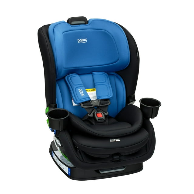 Britax Poplar Convertible Car Seat, 2-in-1 Car Seat with Slim 17-Inch Design, ClickTight Technology, Cobalt Onyx Britax