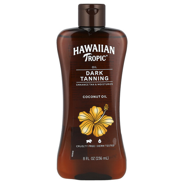 Кокосовое масло для загара, увлажняющее кожу, объем 236 мл Hawaiian Tropic