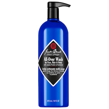 All-Over Wash For Face, Hair & Body Jack Black