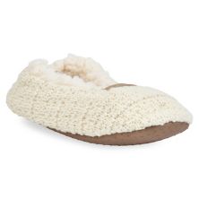 women's dearfoams chenille scuff slippers